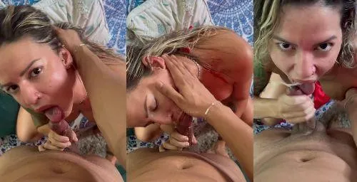 Famosinha do Privacy fazendo boquete amador