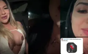 Motorista sortudo fodendo duas amigas gostosas no carro